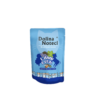 Dolina Noteci Superfood jagnięcina, cielęcina saszetka 85g