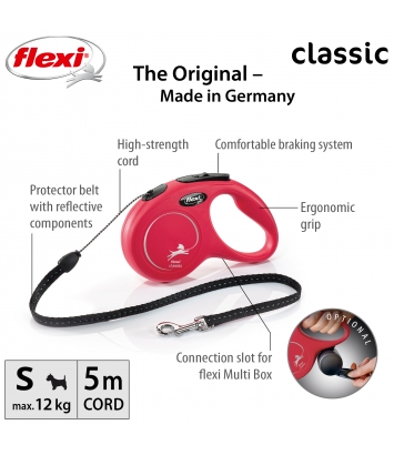 Flexi New Classic S 5m linka