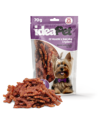 O! Kostki z kaczką i ryżem 70g