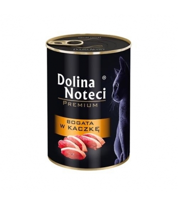 Dolina Noteci dla kota Bogata w kaczkę 400g