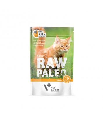 Raw Paleo Cat Adult Turkey 100g