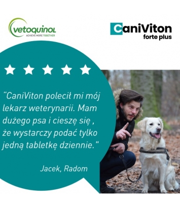 Caniviton Forte Plus 30 tabletek