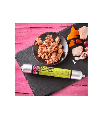 Pussy Deluxe 91% Chicken and seafood 100g