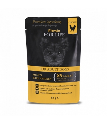 Fitmin For Life Adult Dogs Chicken 85g