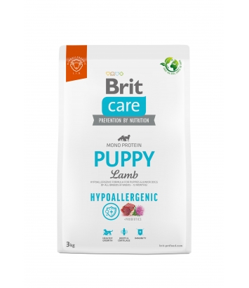 Brit Care Dog Hypoallergenic Puppy Lamb 3kg