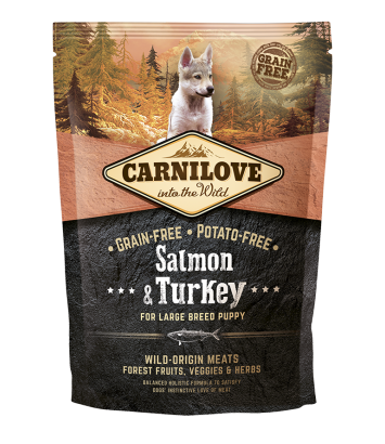 Carnilove Puppies Large Salmon & Turkey - 1,5kg