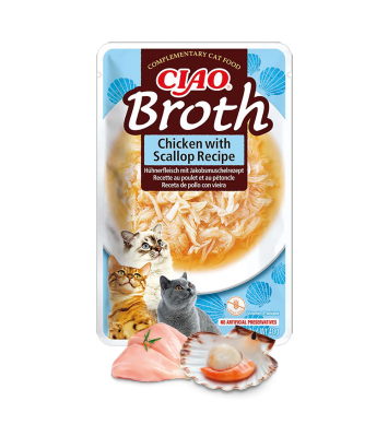 Inaba Ciao Broth Chicken with Scallop Recipe 40g