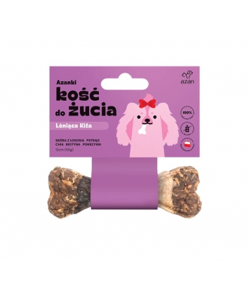 Azanki Kość do żucia Lśniąca Kita 12cm