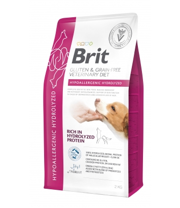 Brit Veterinary Diets Dog Hypoallergenic Hydrolyzed 2kg