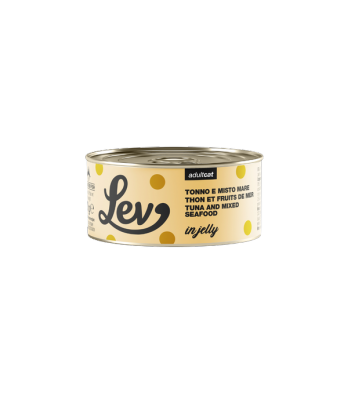 Lev Tuna and mixed seafood in Jelly 70g