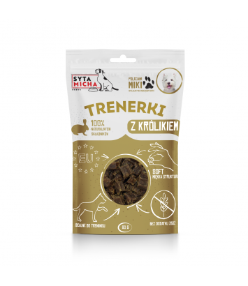 Syta Micha Trenerki z królikiem 80g