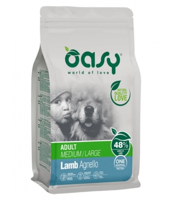 Oasy One Protein Adult M/L Lamb 12kg