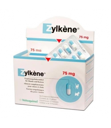 Zylkene 75mg 10 kapsułek