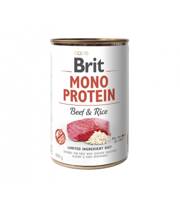 Brit Mono Protein Beef & Rice 400g