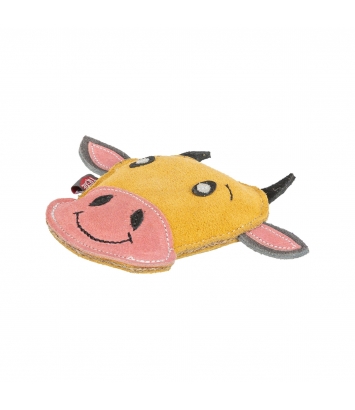 Zabawka skórzana Krówka 17cm