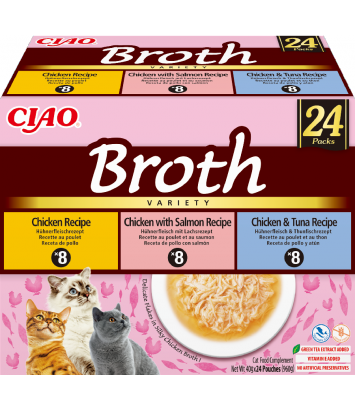 Inaba Ciao Broth Chicken Fish 24x40