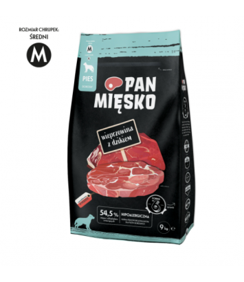 Pan Mięsko Wieprzowina z dzikiem M 9kg