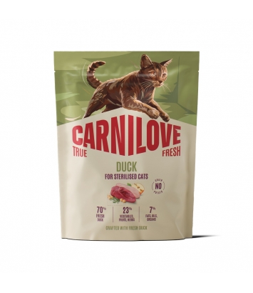 Carnilove Cat 400g True Fresh Adult Sterylised Duck