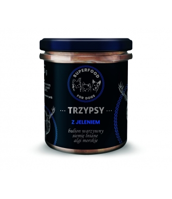 Trzypsy z jeleniem 300g