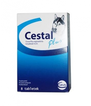 Cestal Plus 8 tabetek dla psa