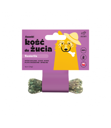 Azanki Kość do żucia Seniorita 10cm