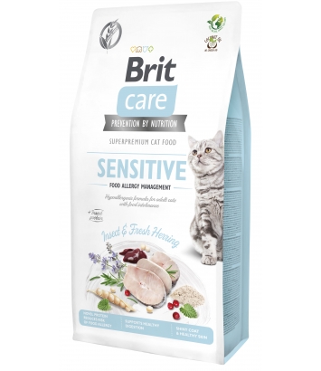 Brit Care Cat Adult Sensitive Insect 7kg