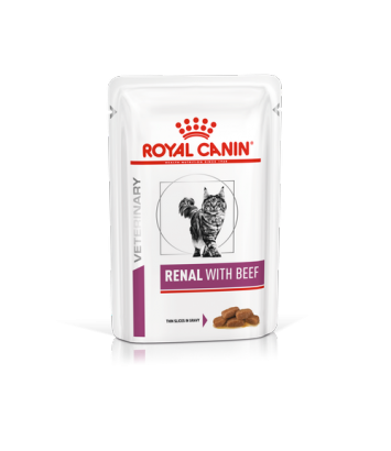 Royal Canin Veterinary Cat Renal with Beef 85g