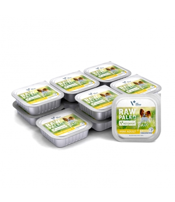 Raw Paleo Pate Mini Adult Turkey 12x150g