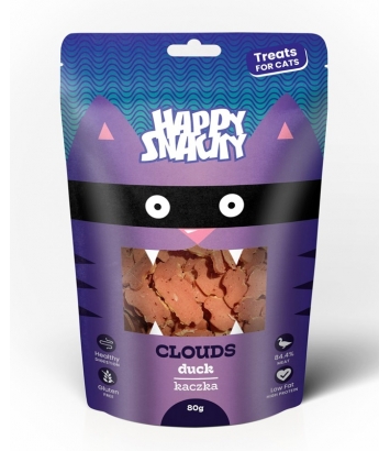 Happy Snacky Chmurki z kaczki 80g