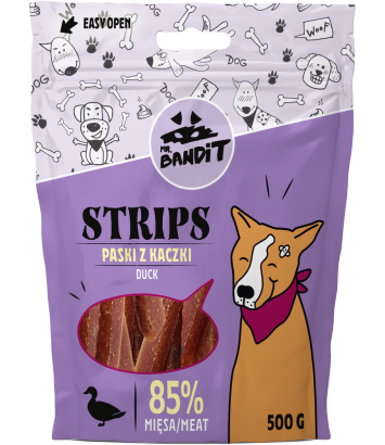 Mr. Bandit Strips Paski z kaczki 500g