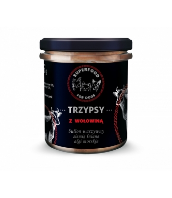 Trzypsy z wołowiną 300g