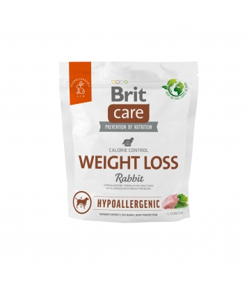 Brit Care Dog Hypoallergenic Weight Loss Rabbit 1kg