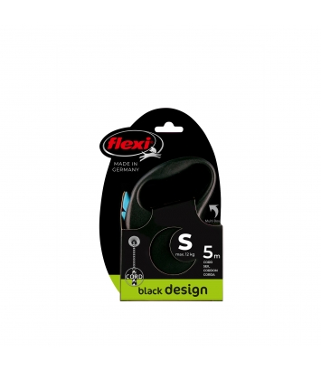 Flexi Black Design S 5m linka