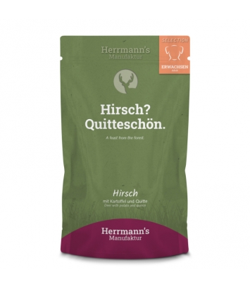Herrman's Manufaktur Selection Dog Hirsch 150g