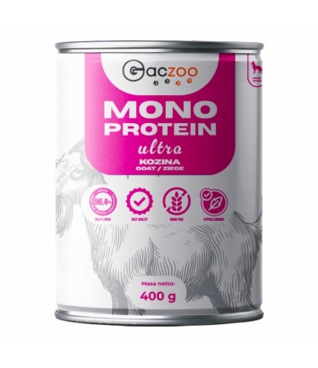 Gaczoo Mono Protein Ultra Light Kozina 400g