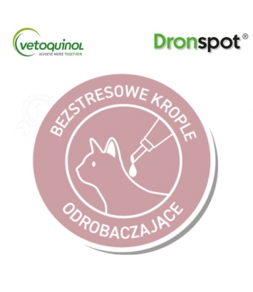 Dronspot 96mg (krople dla kotów od 5 do 8kg)  1 pipeta