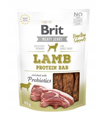 Brit Lamb Protein Bar 80g