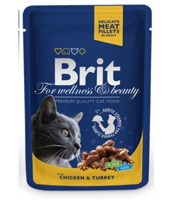 Brit Premium Adult Cat 100g