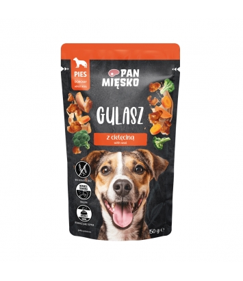 Pan Mięsko Gulasz Indyk z cielęciną 150g