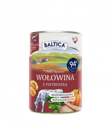 Baltica Smaki Regionów Wołowina z pietruszką 400g