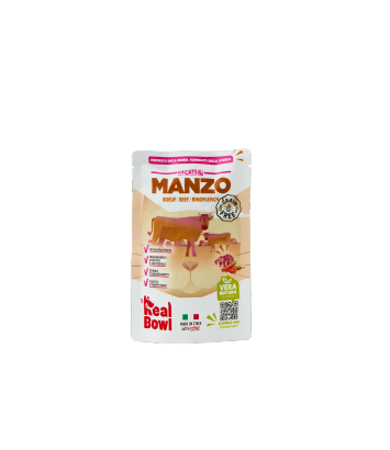 Real Bowl Karma mokra dla kota Wołowina saszetka 160g