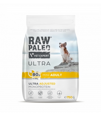 Raw Paleo Ultra Adult Mini Turkey 750g