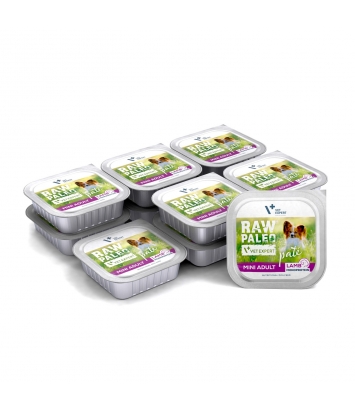 Raw Paleo Pate Mini Adult Lamb 12x150g