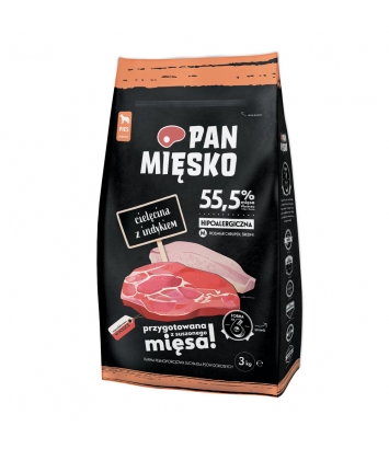 Pan Mięsko Cielęcina z indykiem M 3kg