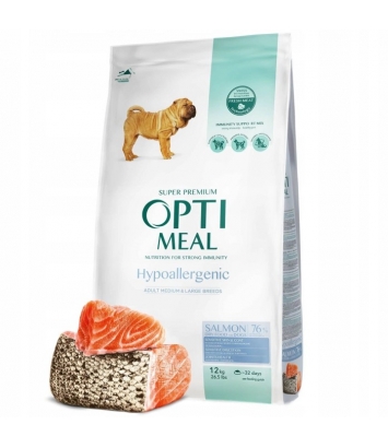 OptiMeal Dog Medium & Large Łosoś 12kg