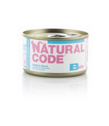 Natural Code Baby Kitten Tuna and Chicken 85g