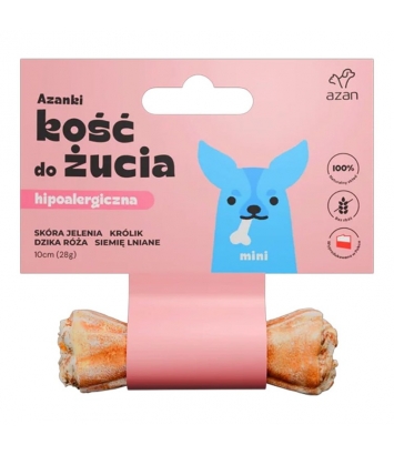 Azanki Kość do żucia Adult hipoalergiczna 10cm