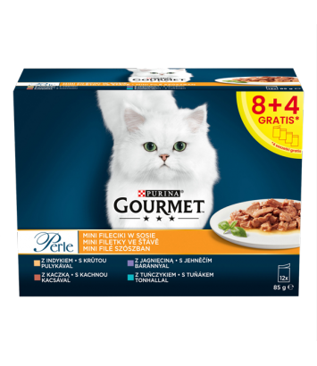 Gourmet Perle Mini fileciki w sosie 12x85g