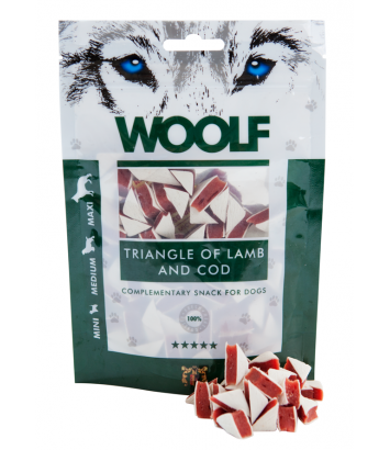 Woolf Triangle of Lamb and Cod 100g