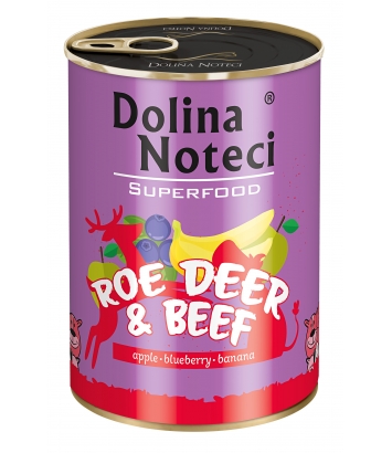 Dolina Noteci Superfood Sarna i wołowina 400g